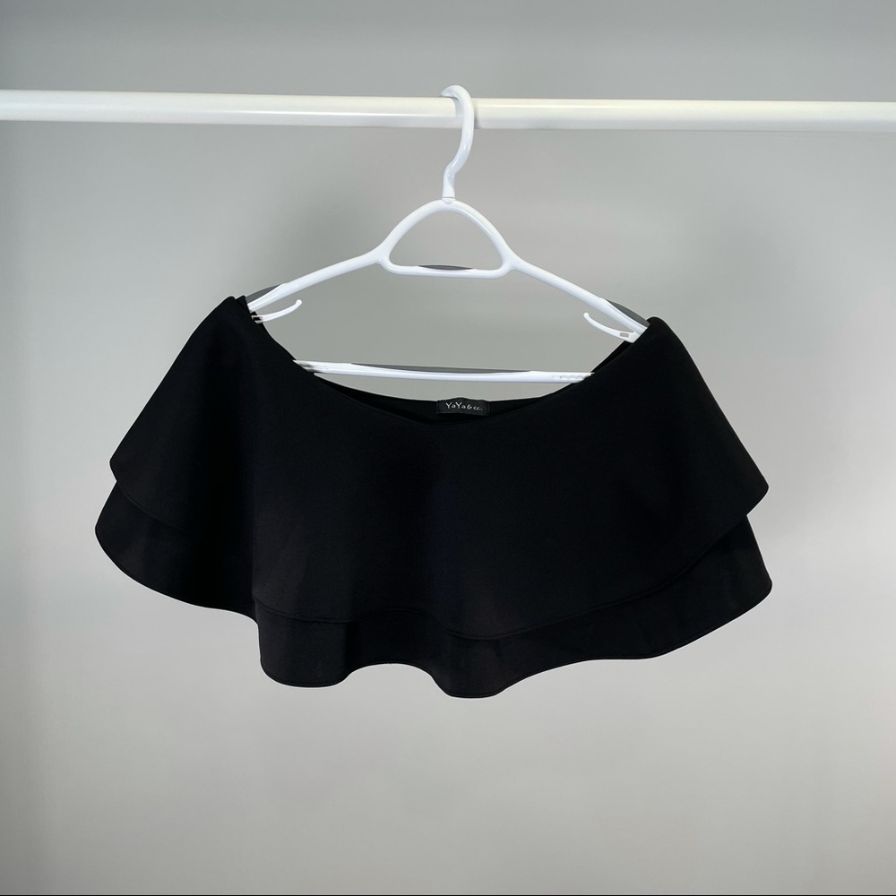 Off shoulder, flowy, dressy top from YaYa and Co